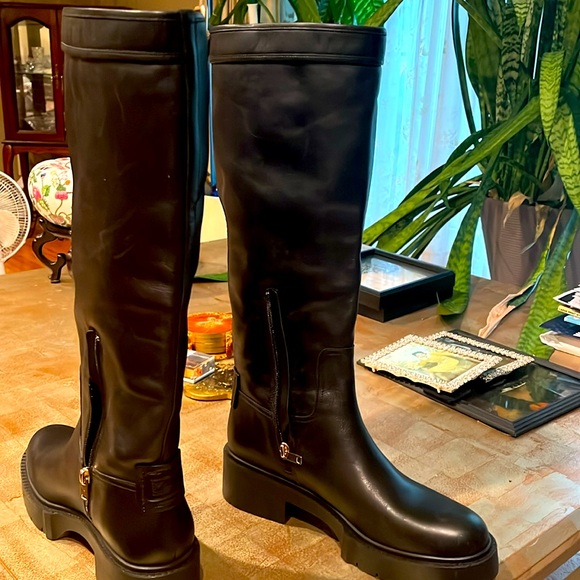Beautiful coach leather riding boots sz10 - Picture 5 of 7